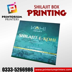 Shilajit Box Printing in Islamabad